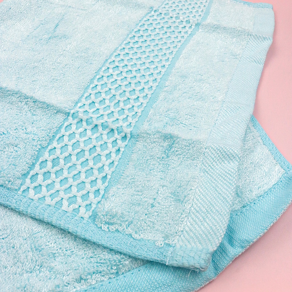 Khăn Mặt Xơ Tre Tự Nhiên Luperi SP04 Chất Liệu Dày Dặn Mềm Mại Không Nhớt Không Ra Màu An Toàn Cho Da