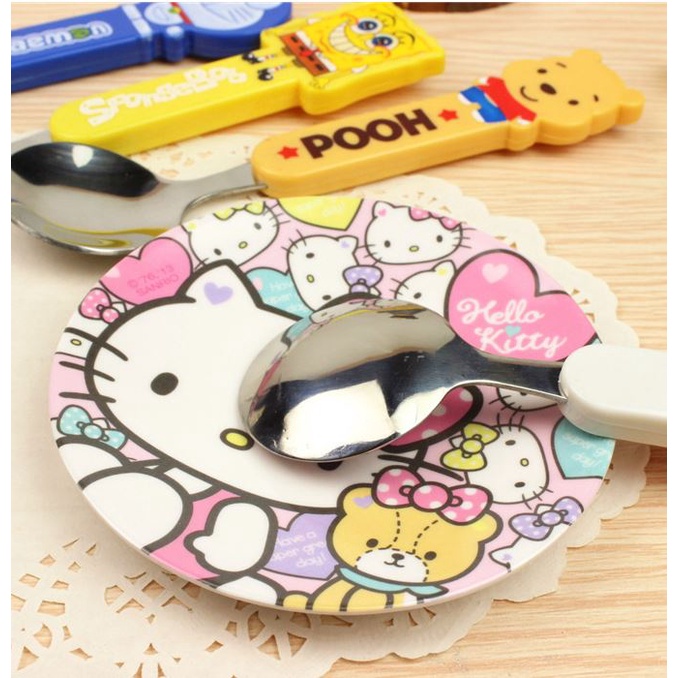 Muỗng Ăn Kem Bằng Thép Không Gỉ Dễ Thương