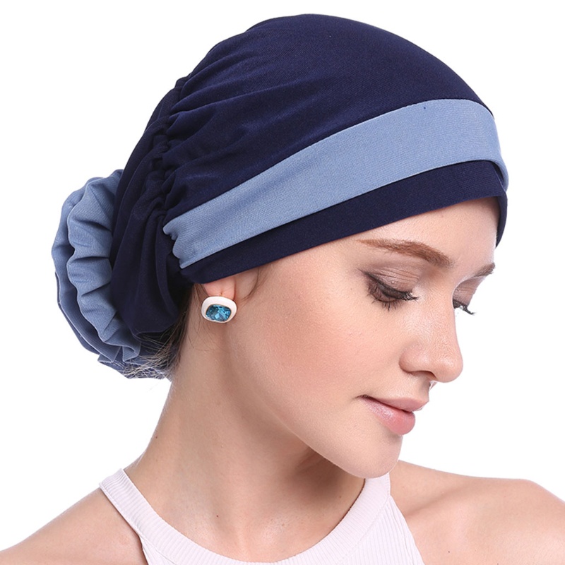 Mũ Trùm Đầu Co Giãn Nhiều Màu Sắc Dành Cho Phụ Nữ Hồi Giáo