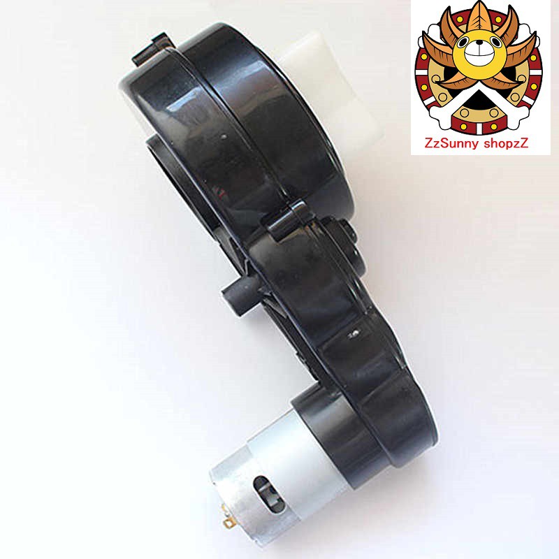 Bộ hộp số động cơ bốn góc  cho ôtô xe máy điện trẻ em 12V RS 550 10000 rpm