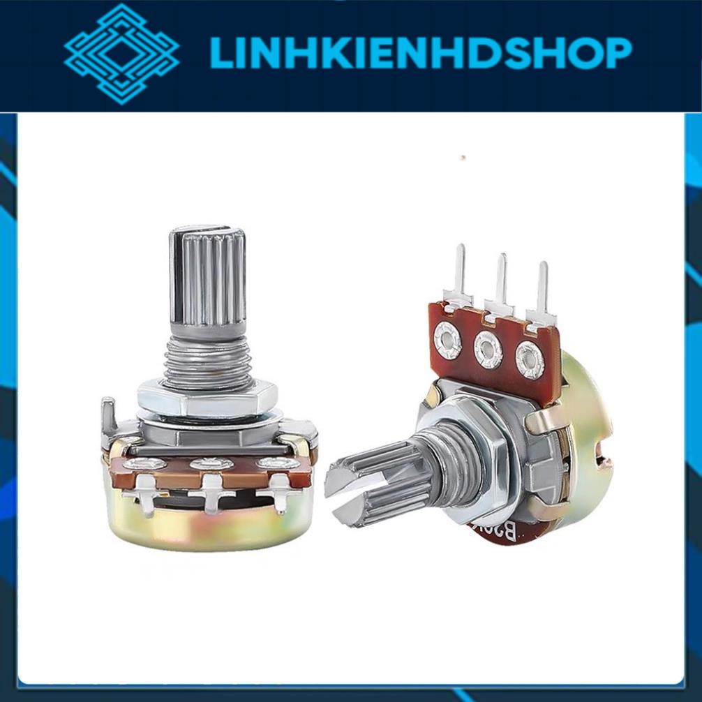 Triết áp đơn WH148/ Biến trở volume/ B1K-500K / Núm / Nắp triết áp