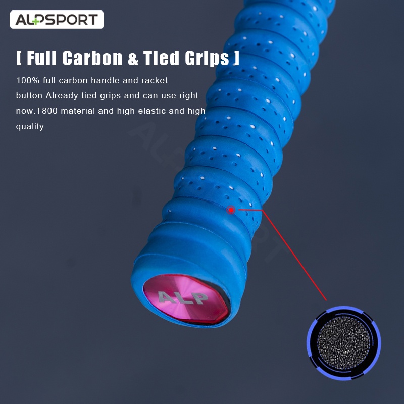 Vợt cầu lông ALPSPORT ALP ZHANYU 4U 38LBS G5 50T 100% chất lượng cao