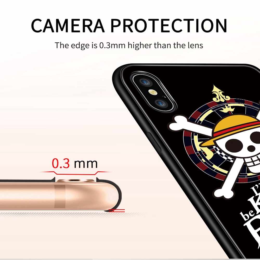 OPPO A15 A15S A53 A33 A94 A93 2020 A12E A12 A74 4G 5G Cho Ốp lưng điện thoại In Hình Anime One Piece Straw Hat Kid