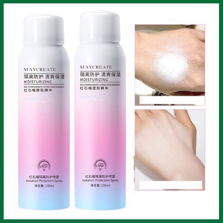 Xịt Chống Nắng Trắng Da bật tông 💖FREESHIP💖 kem chống nắng ,Chính Hãng Maycreate FEY BEAUTY | BigBuy360 - bigbuy360.vn