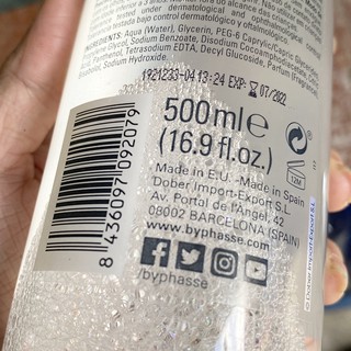 Nước Tẩy Trang Byphasse Solution Micellaire Face 500ml