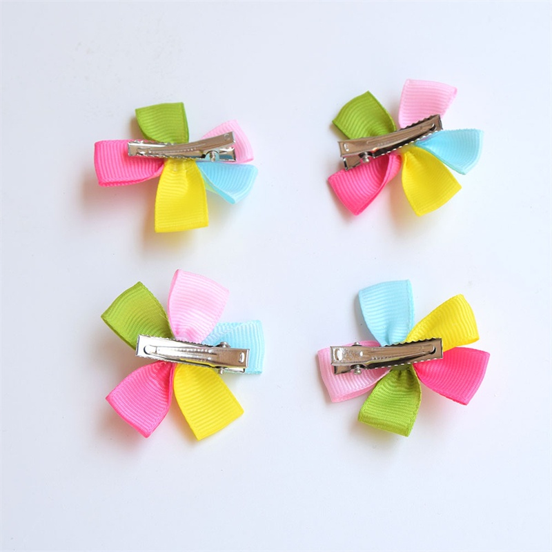 Kẹp Cánh Hoa Nhiều Màu Cho Thú Cưng