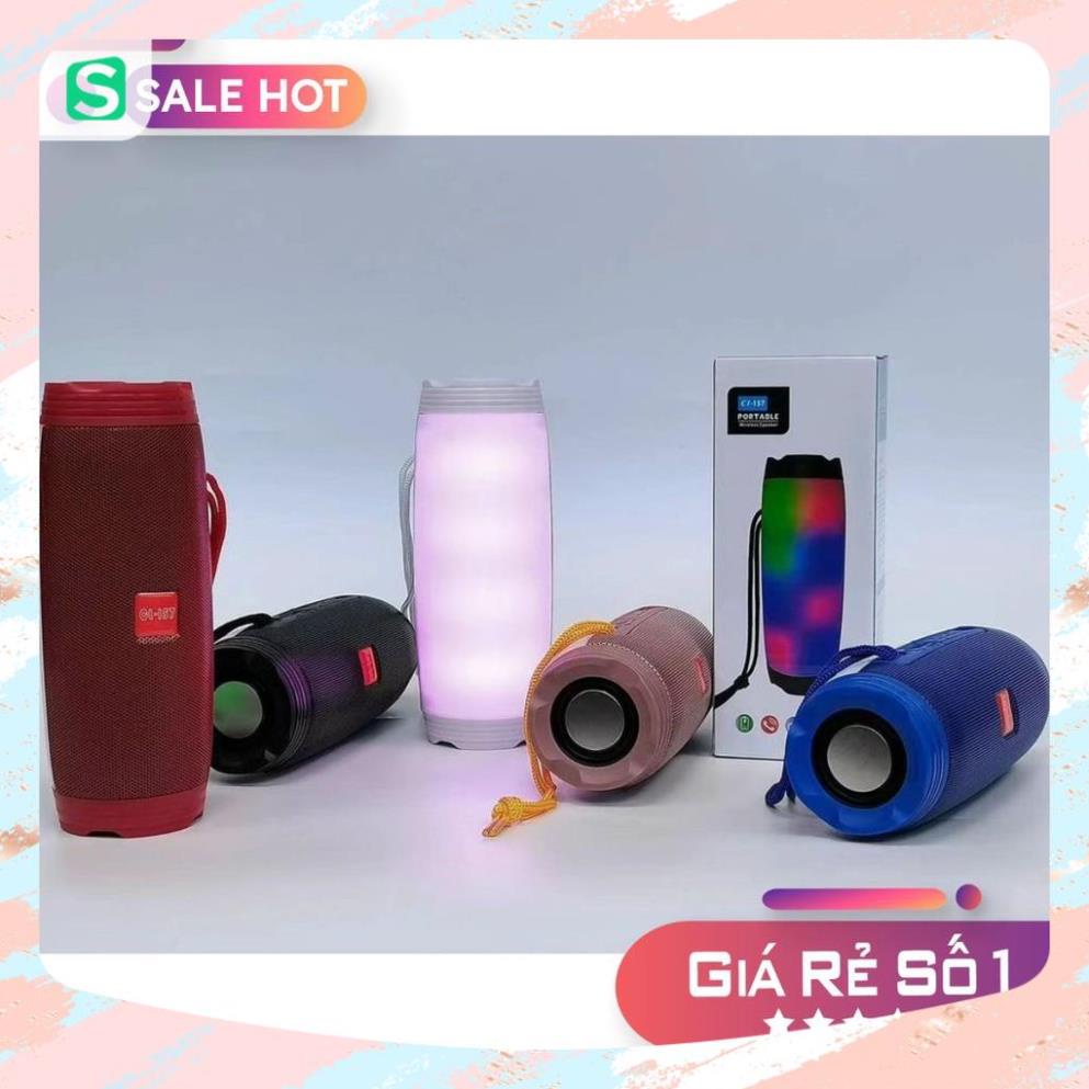 Loa Bluetooth Đèn Led CL157 - Đèn Full Led Rực Rỡ, Âm Thanh Trầm Ấm, Âm Bass Cực Mạnh, Pin Tới 4h Nghe Nhạc