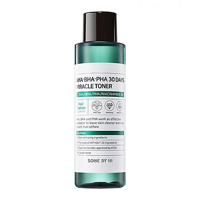 Nước Hoa Hồng Ngăn Ngừa Mụn ‘Thần Kì” Some By Mi AHA-BHA-PHA 30 Days Miracle Toner 150ml