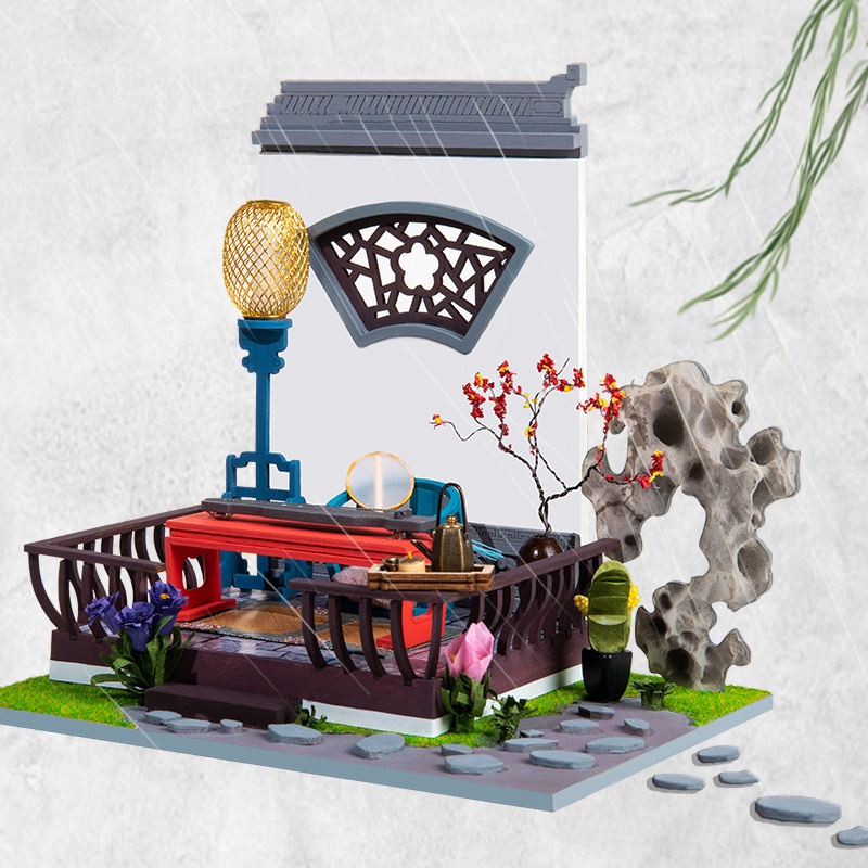 Mô hình gỗ 3D Lắp ráp DIY Doll House Robotime Ancient House