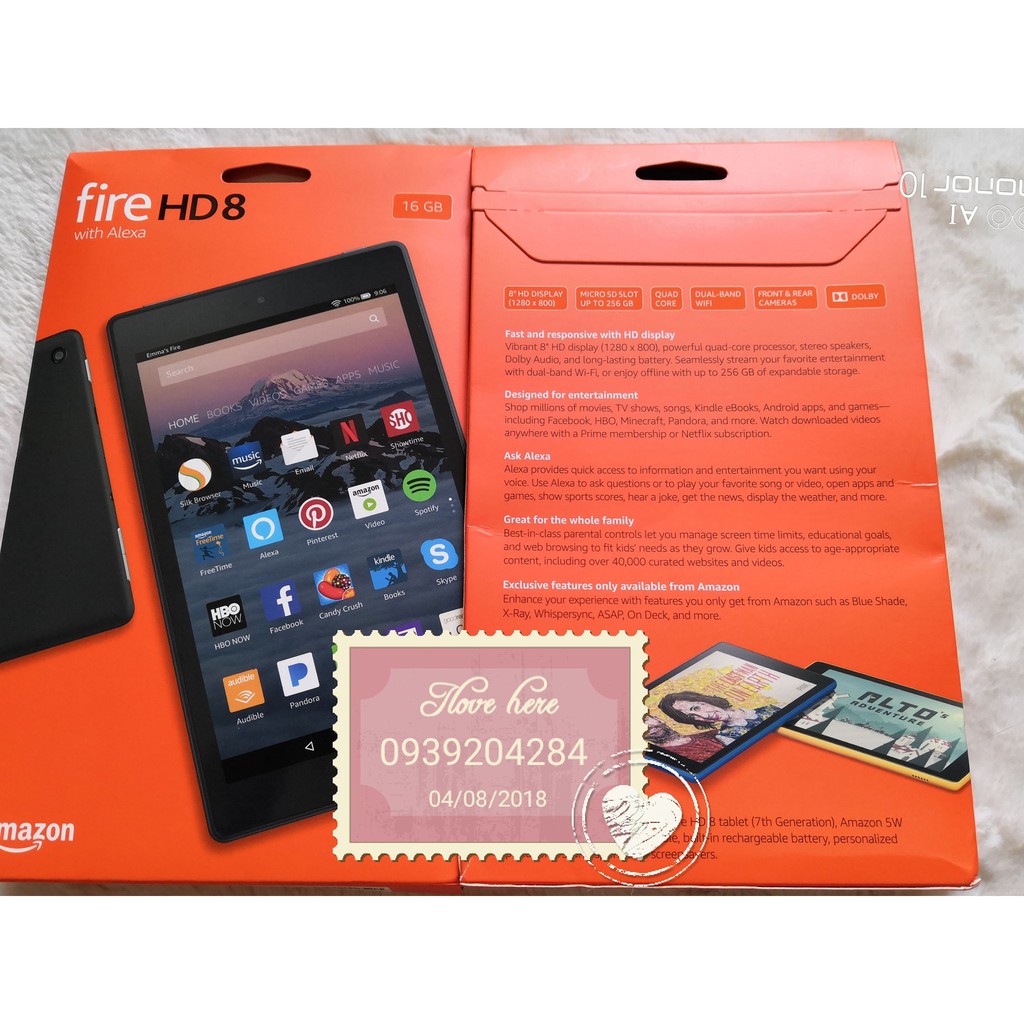 Máy tính bảng fire hd 8 gen 10 | BigBuy360 - bigbuy360.vn