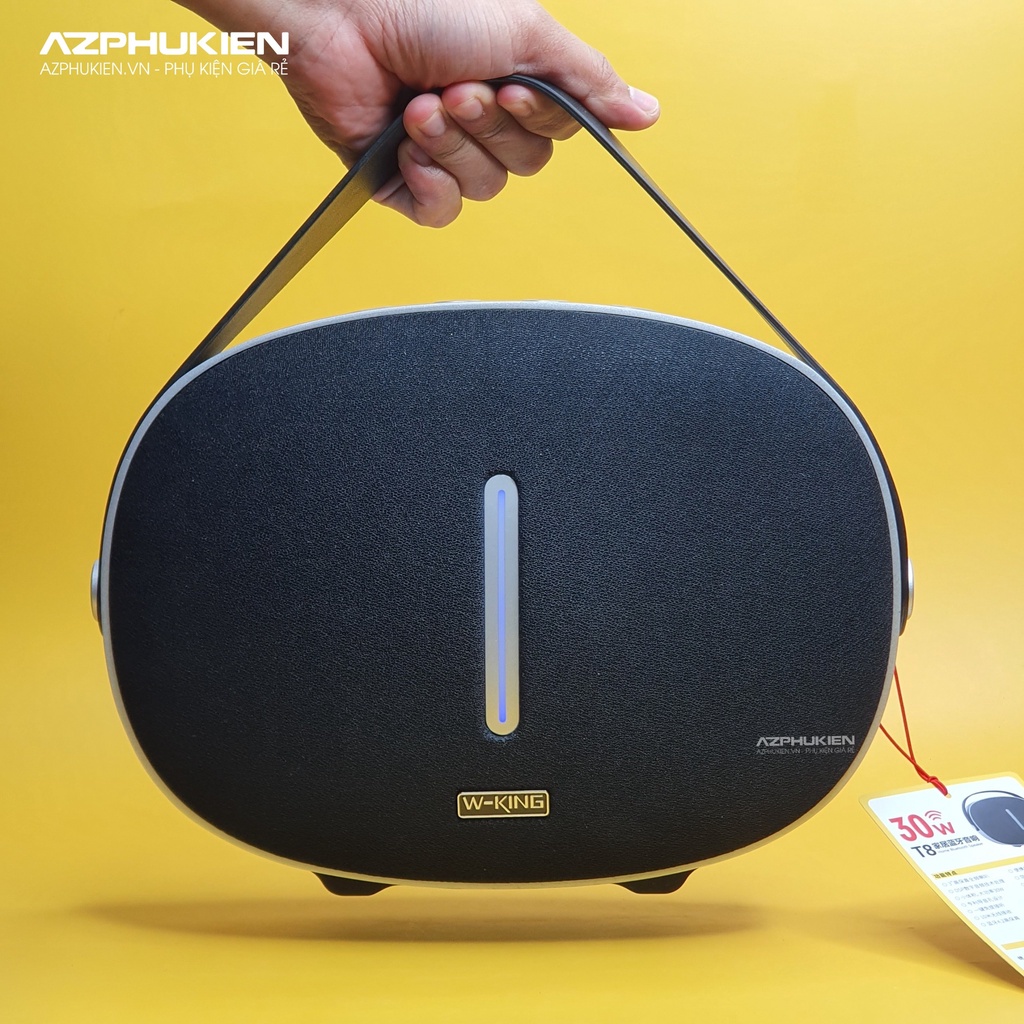 Loa blutooth xách tay W-King T8 công suất 30w X-Bass - Hàng chính hãng bảo hành 12 tháng