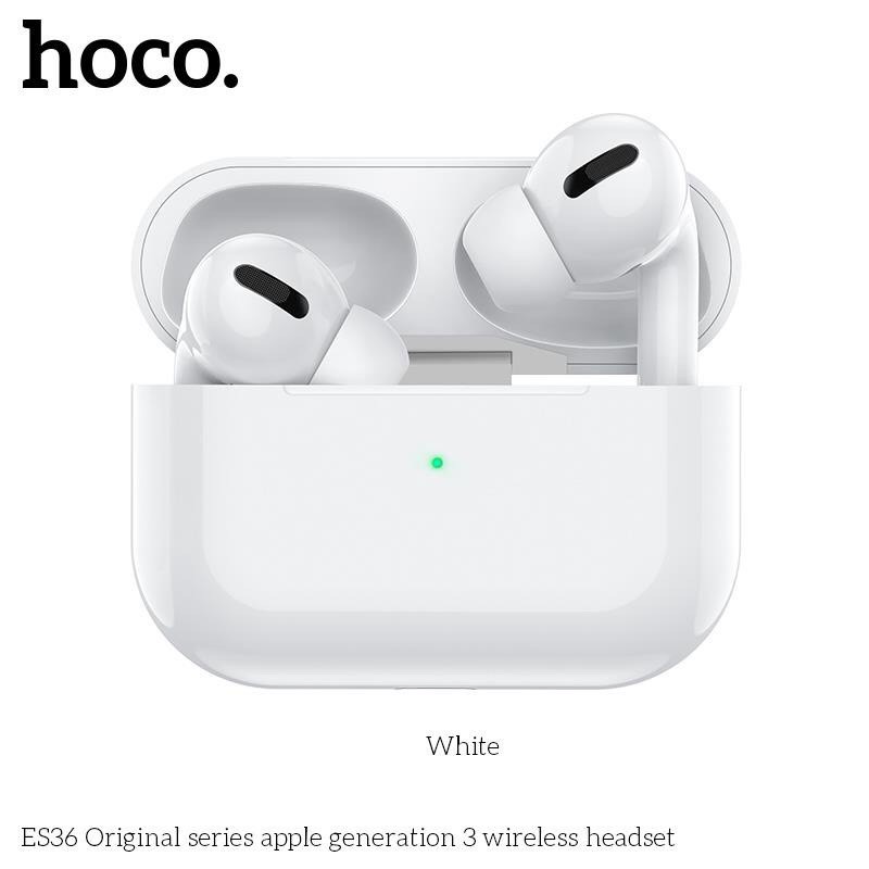 [Mã 267ELSALE hoàn 7% đơn 300K] Tai nghe AIRPOD ES36 chính hãng hoco tặng bao đựng