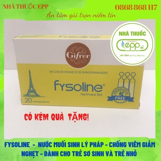 Fysoline vàng - Nước muối sinh lý Pháp