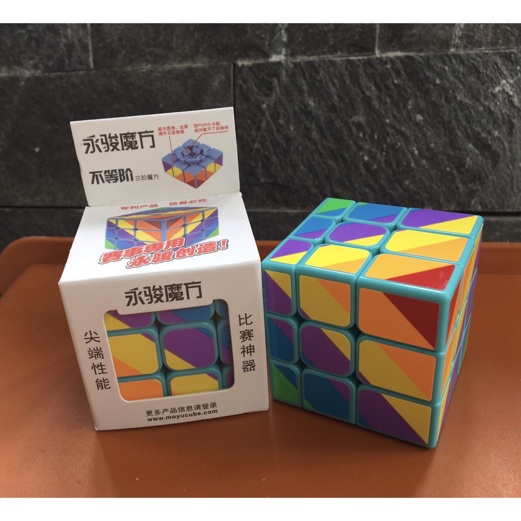 Rubik Biến Thể Moyu IJ 3x3 Unequal - Rubik Giúp Phát Triển IQ