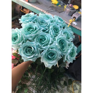 hoa hồng nhung cành 1 bông
