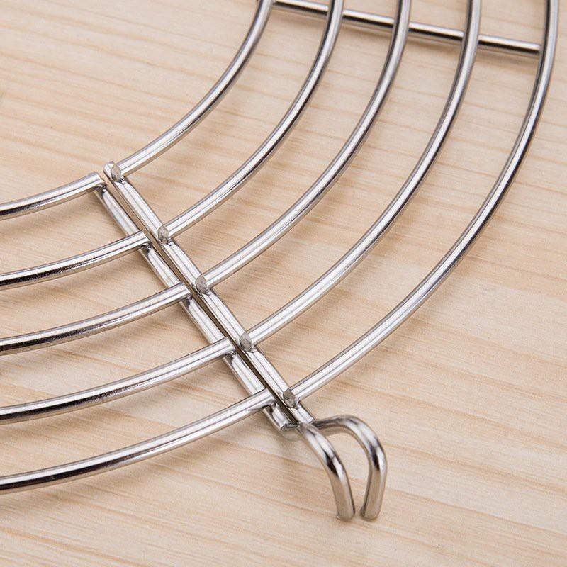 Vỉ Gác Chảo Chiên Dầu 30cm Inox Dày Dặn