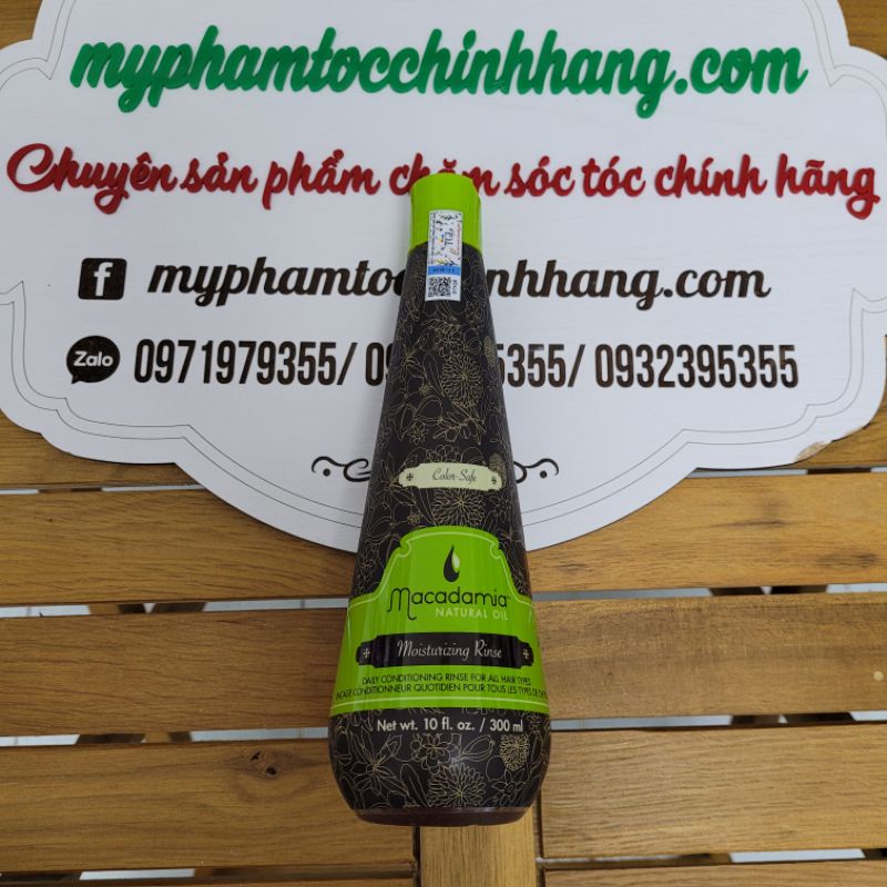 Dầu gội xả Macadamia trẻ hóa chính hãng công ty Trà Giang 300ml