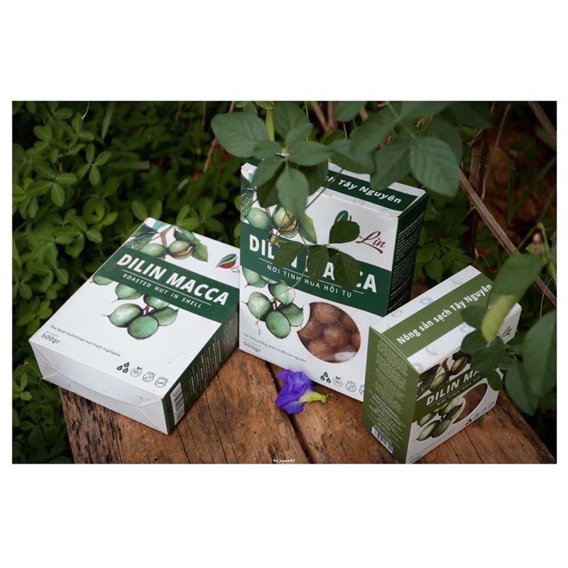 HỘP MACCA CAO CẤP LOẠI 1 200/500g - LÂM ĐỒNG