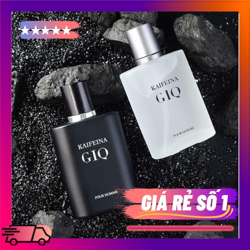 Nước Hoa Nam 50ml KAFAEINA GIO Hương Nam Tính, Cổ Điển Mà Hấp Dẫn- Nước Hoa, Tinh Dầu Thơm Có 2 Màu Trắng, Đen