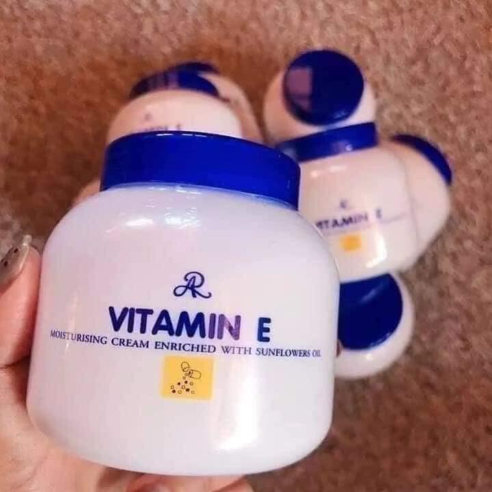 Kem Dưỡng Ẩm Body &amp; Face Vitamin E Aron Thái Lan