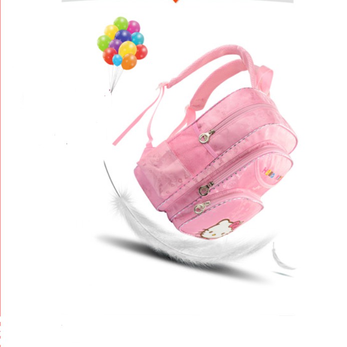 Ba Lô Hello Kitty Đáng Yêu Cho Bé Mẫu Giáo TCD6
