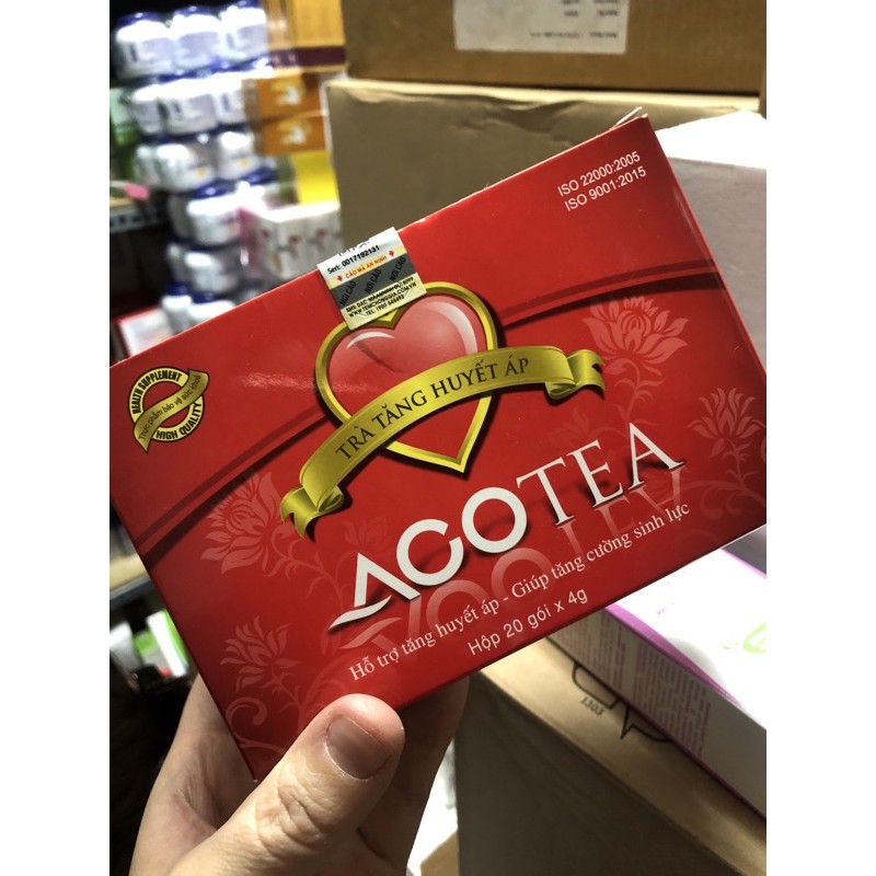 TRÀ ACOTEA ỔN ĐỊNH HUYẾT ÁP HỘP 20 GÓI