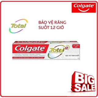 Kem Đánh Răng COLGATE Total Bạc Hà Tinh Khuyết Cây 190g