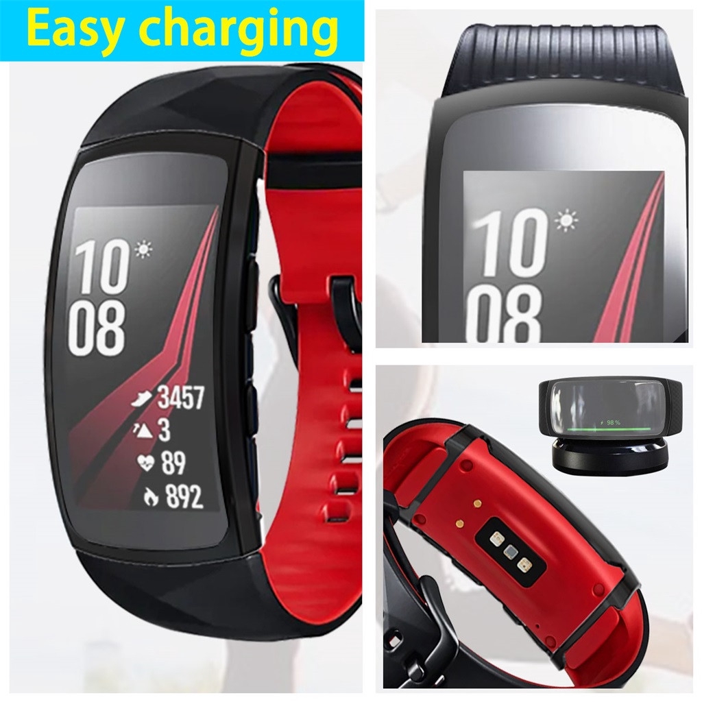 Ốp Tpu Trong Suốt Bảo Vệ Mặt Đồng Hồ Samsung Gear Fit 2 Pro