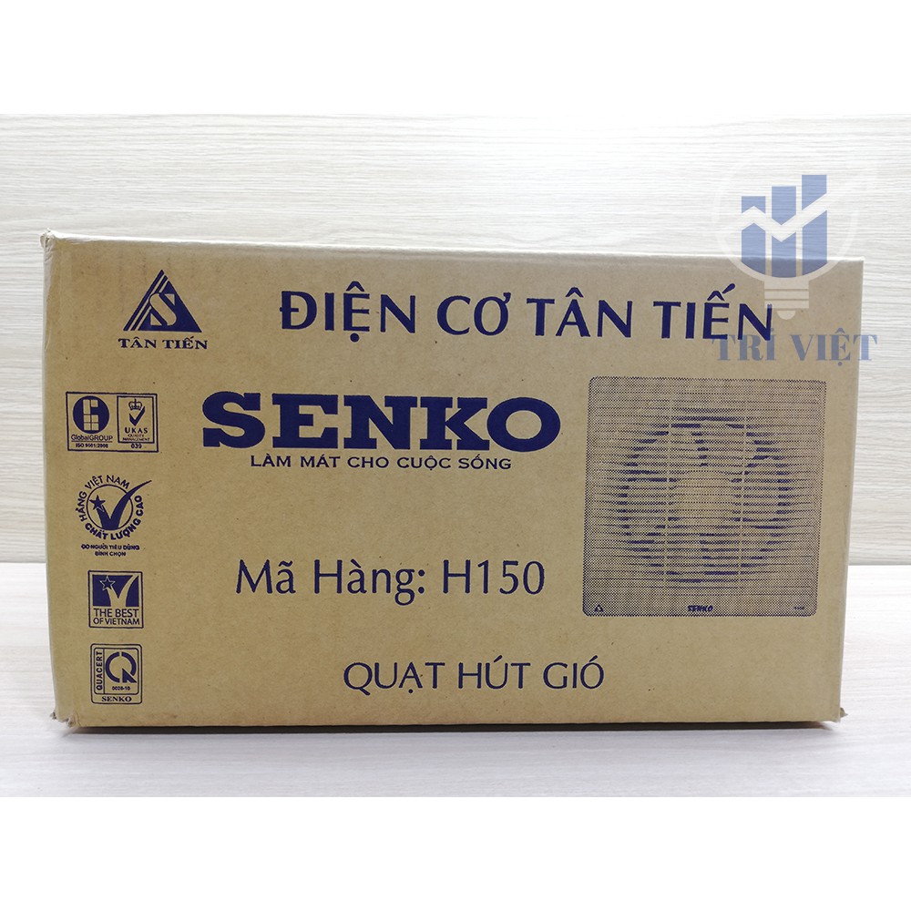 [FREESHIP] Quạt hút mùi âm tường Senko H150 (30W) - Lõi đồng 100% , động cơ chạy êm ái , ít ra ra tiếng động