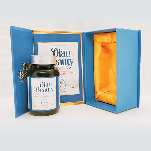 Viên Uống Trắng Da Dian Beauty, [Combo 2 Hộp], Trắng toàn thân, mờ nám, tặng kèm 3 phần quà. | Thế Giới Skin Care