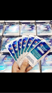 Combo 10 miếng dán trắng răng 3d crest