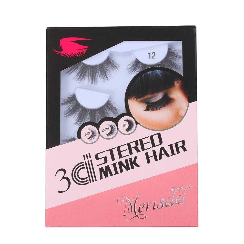 Set 4 Cặp Lông Mi Giả 3D Handmade Thời Trang Dành Cho Nữ