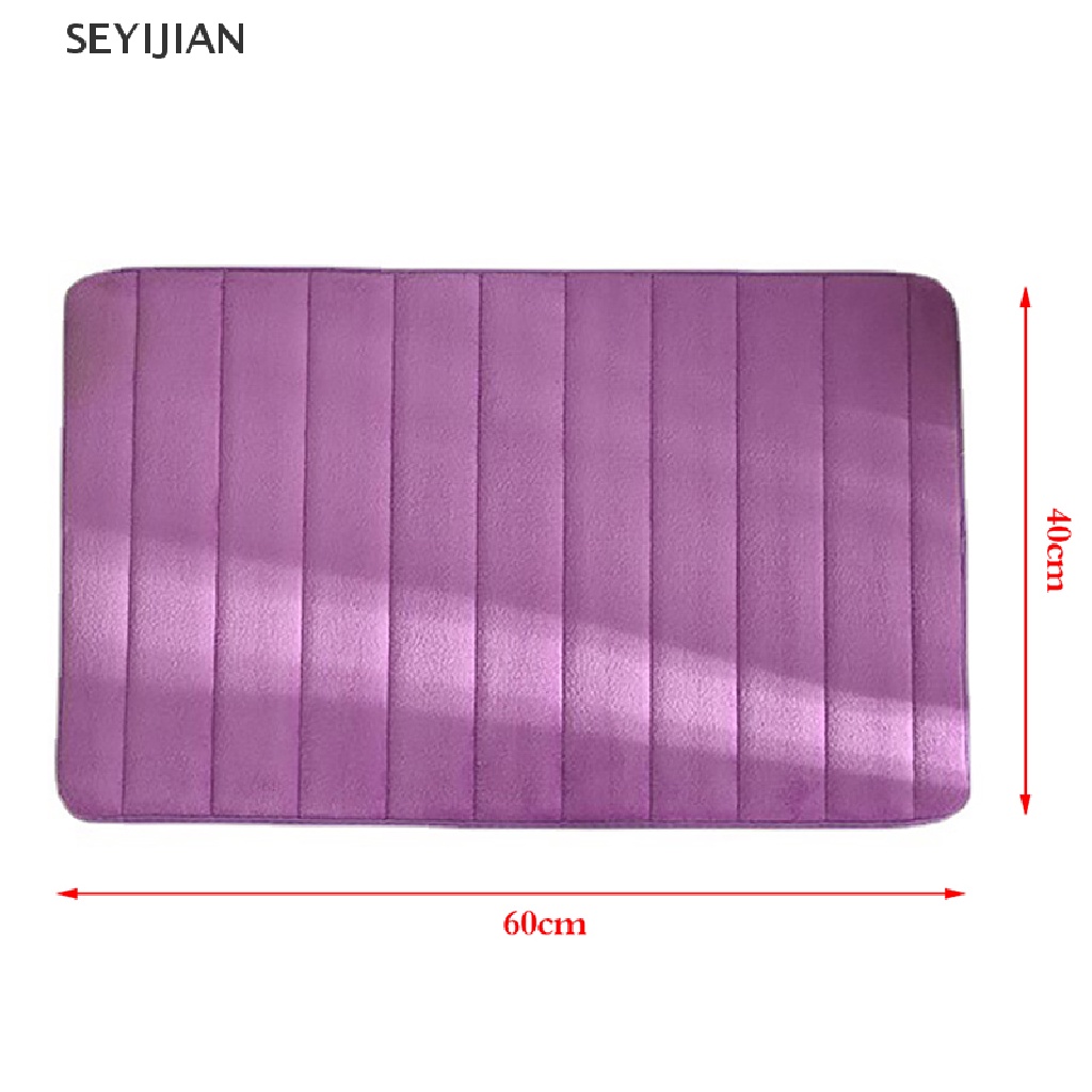 Thảm lót cửa chùi chân Lông Cừu Chống Trượt Thấm Hút Tốt 40 * 60CM