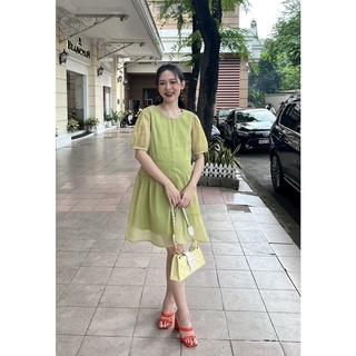 Đầm Bầu suông gọn dáng