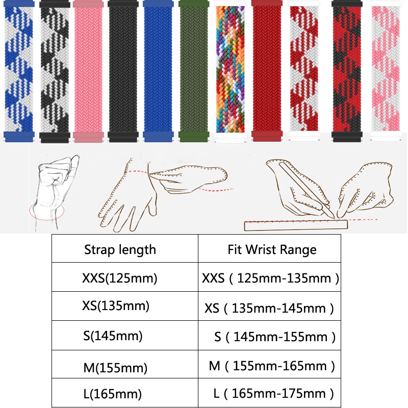 Dây Đeo Bằng Nylon 20mm Cho Đồng Hồ Thông Minh Samsung Galaxy Watch 4 / 4 Classic 40 44mm 42 46mm