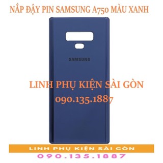 Vỏ sau samsung note 9 màu xanh