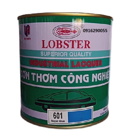 Sơn thơm công nghiệp Lobster nhanh khô dùng cho gỗ, kim loại 3Lit