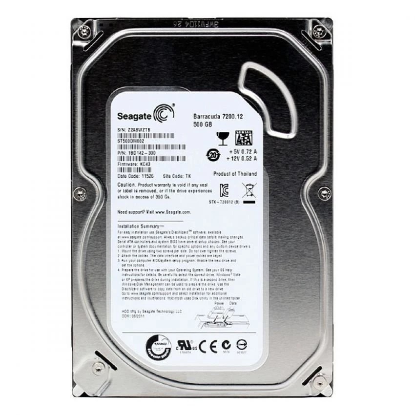 Ổ cứng gắn trong Seagate Sata LT 500GB (Đen phối bạc)