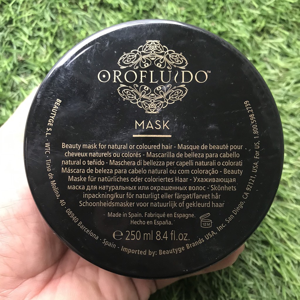 Mặt na phục hồi tóc Orofluido Mask 250ml