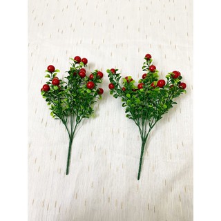 LẺ 1 CÀNH CHERRY ĐỎ (SƠ RI) 30CM