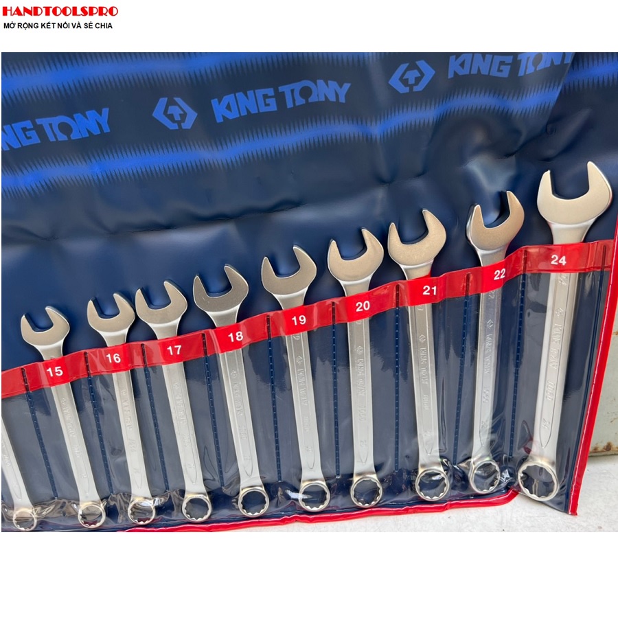Bộ vòng miệng 18 chi tiết Kingtony 1218MR01 6 - 24mm