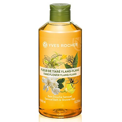 Gel tắm TIARE FLOWER & YLANG YLANG SENSUAL BATH AND SHOWER GEL 400ML