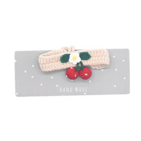 [LÀM ĐẸP JAMI] Vòng Cổ Len Handmade Cho Cún Miu