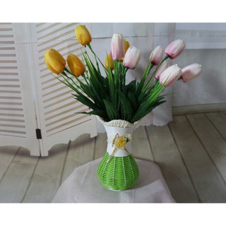 Cành hoa tulip 7 bông hoa