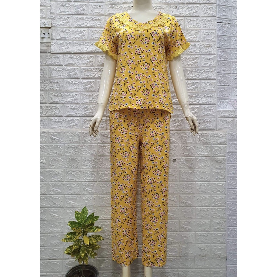 [58kg - 64kg] - Size 3 - Đồ Bộ Măc Nhà, Đồ Bộ Nữ Tole (Lanh) 2 Da Tay Quần Dài Tay Ngắn Bigsiz