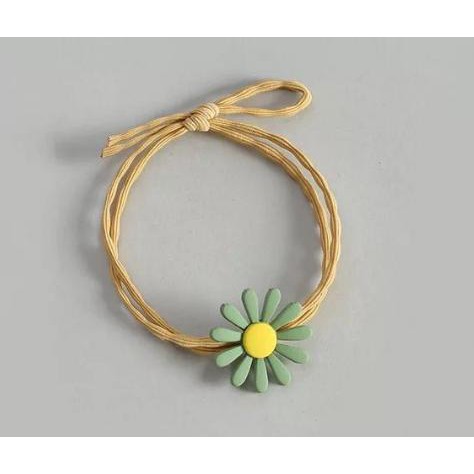 Dây cột tóc hoa cúc xinh xắn