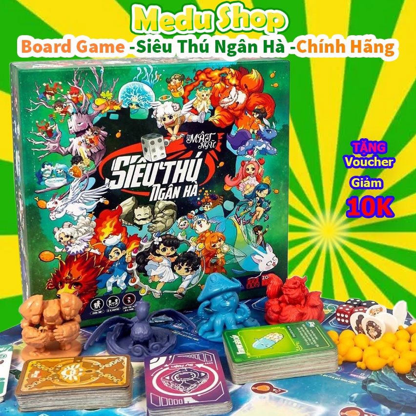 Board Game Lớp Học Mật Ngữ – Siêu Thú Ngân Hà, Bộ đồ chơi Chính Hãng Giá Rẻ Nhất, Đồ chơi giáo dục MeduShop