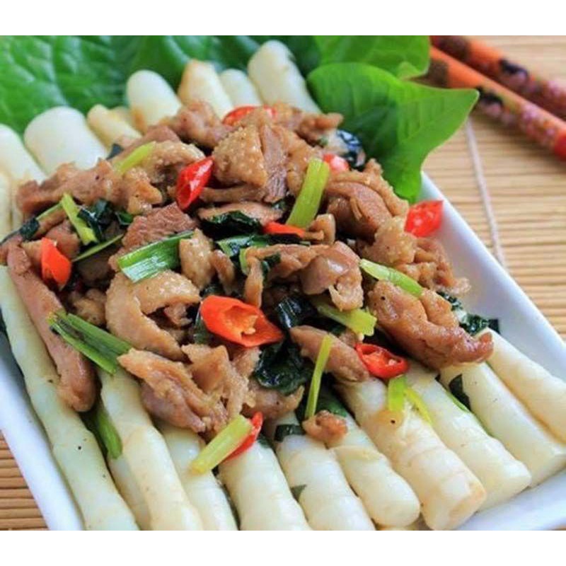 Măng trúc nhỏ Tây bắc- Măng sạch- Túi 200gr tiện lợi khi sử dụng, đã sơ chế sẵn, chế biến nhanh gọn