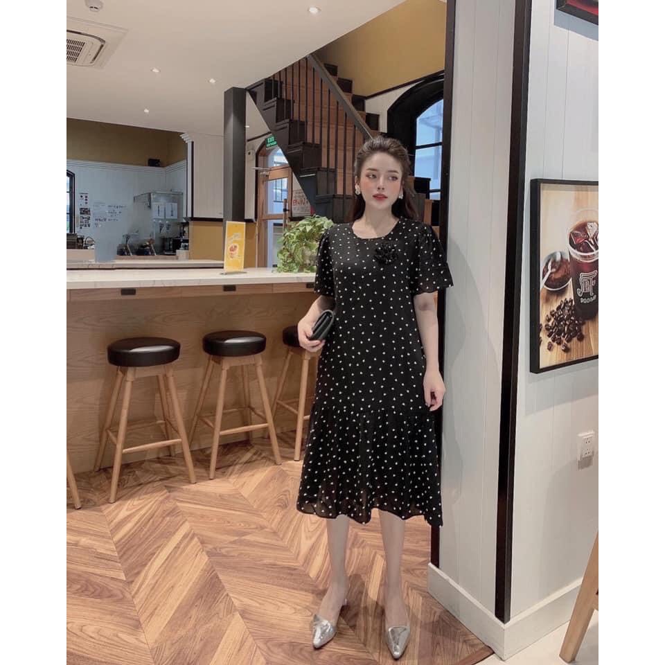Váy bầu dáng xuông đuôi cá