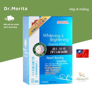 Mặt nạ ý dĩ dưỡng ẩm, phục hồi da dr morita hộp 8 miếng